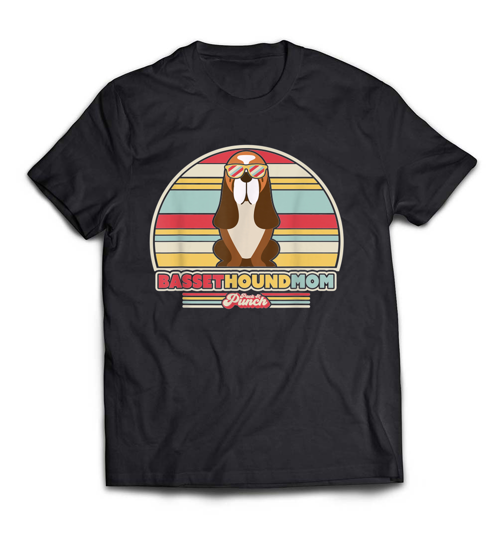 Basset Hound Mom Shirt: Celebrate Your Love for Basset Hounds